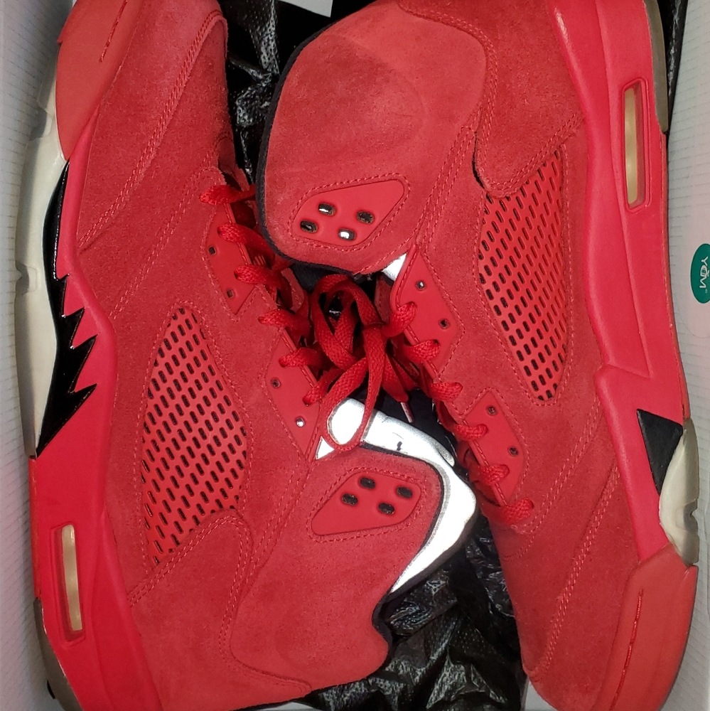 Air Jordan 5 Retro 'Red Suede size 13